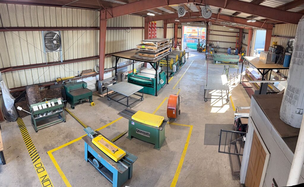 Sheet metal fab shop